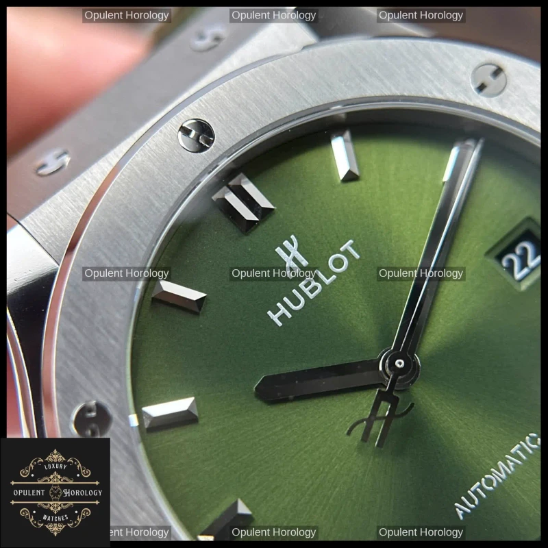 Hublot Classic Fusion 42mm Green Titanium Ultra-Lightweight Automatic Watch