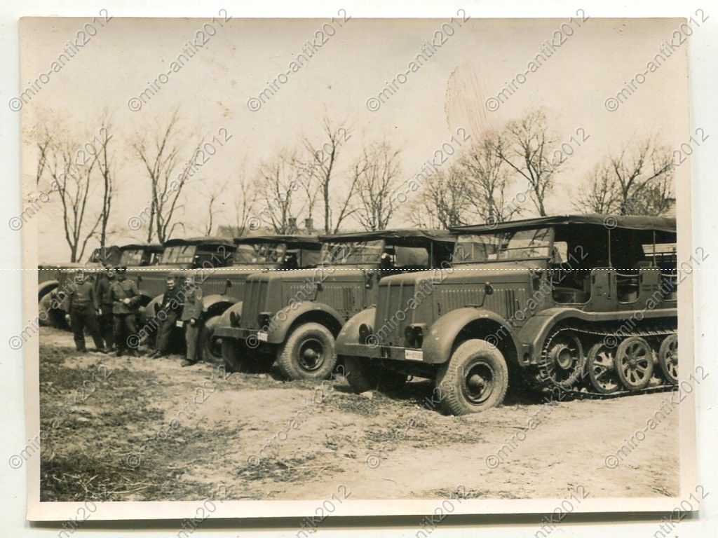 Foto, schwere Zugkraftwagen 12t (Sd. Kfz. 8) der