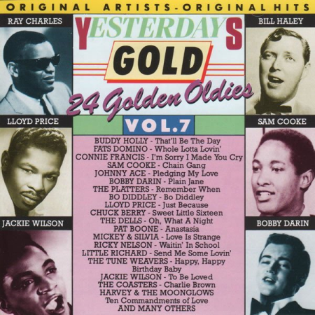 VA - Yesterdays Gold: 24 Golden Oldies Vol. 7 (1988)