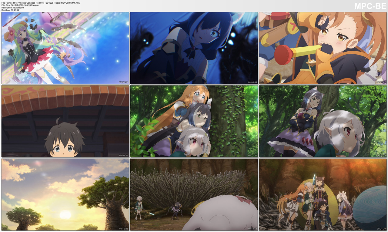[HR] Princess Connect! Re-Dive - S01E08 [1080p HEVC] HR-MF.mkv_thumbs