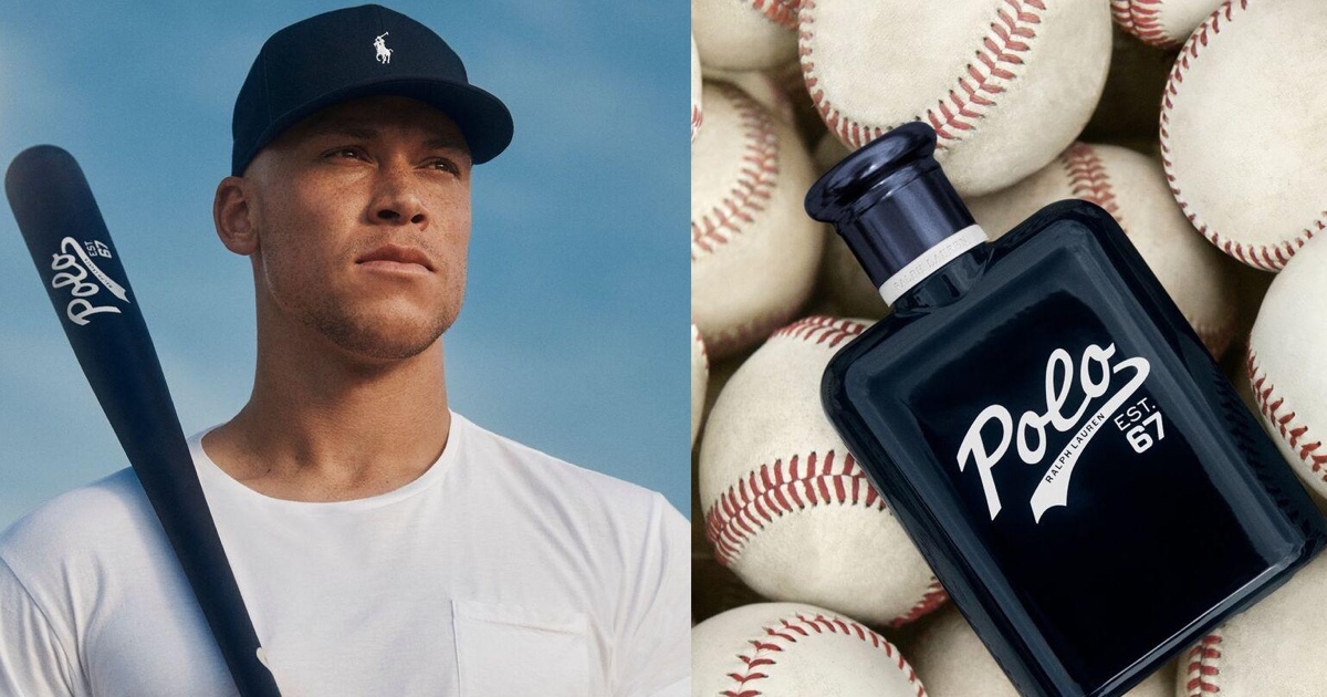 Ralph Lauren, Aaron Judge tra i volti del nuovo profumo Polo Est. 67