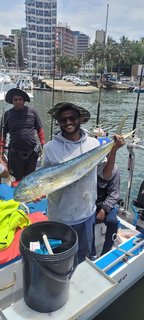 Backline gamefish tackle ready on deck