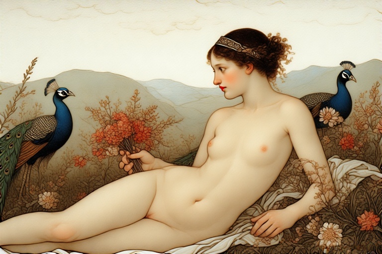 Nude-woman-reclining-youthful-9