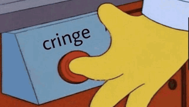 cringe button