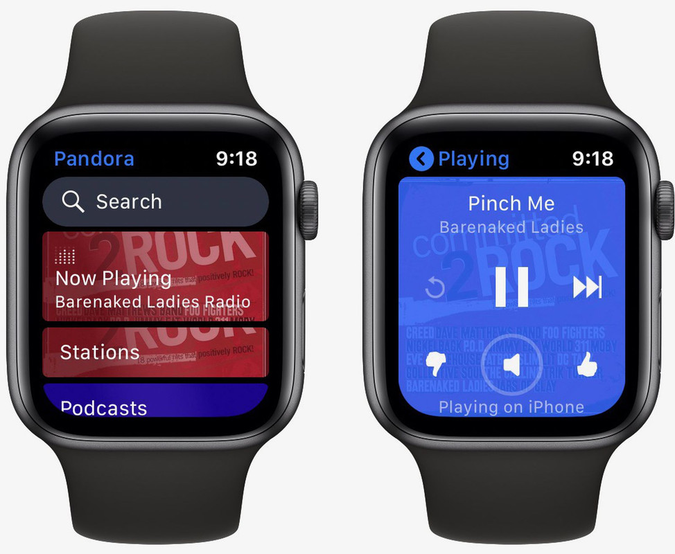 Can You Play Pandora Through An Apple Watch?