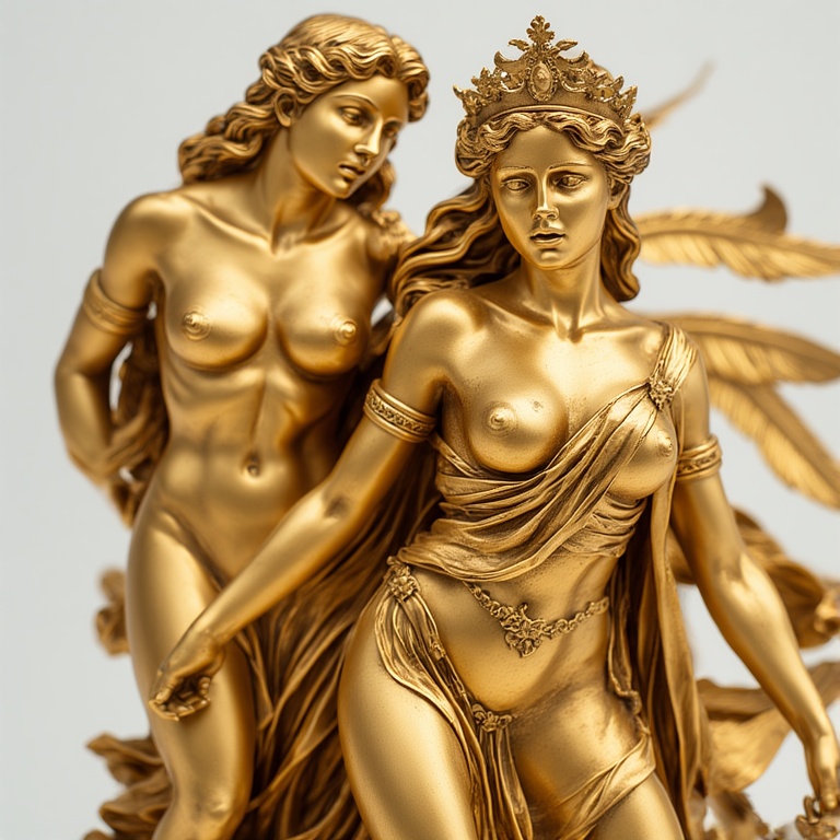 A-Gold-sculpture-naked-full-bo-8