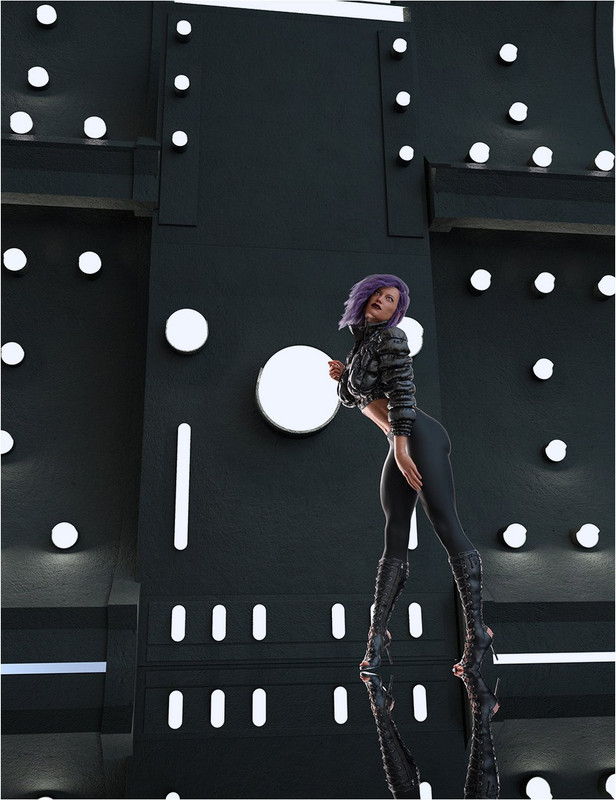 modular sci fi light walls set 00 main daz3d