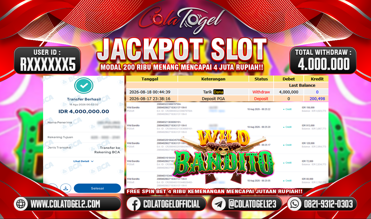 JACKPOT SLOT GACOR!!