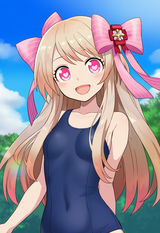 Chaos Marie (Grimms Notes) outdoors upper body heart shaped pupils s 3393050248