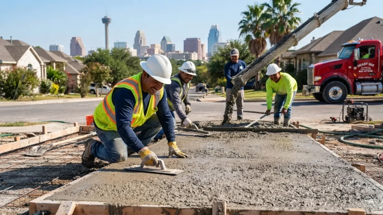 Affordable Concrete Contractors San Antonio Market Rate