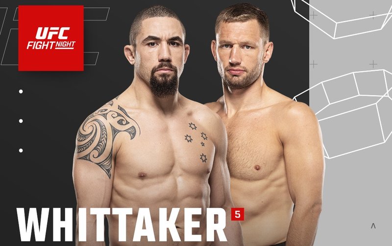 Официално: Де Ридер срещу Уитакър в главната битка на UFC on ABC 9