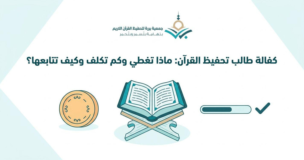 كفالة طالب تحفيظ القرآن: ماذا تغطي بالضبط، وكم تكلف، وكيف تتابع أثرها؟