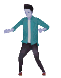 a gif of busdriver from knuckle sandwich dancing