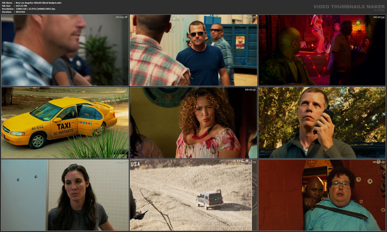 Ncis Los Angeles S06e05 Black Budget.mkv