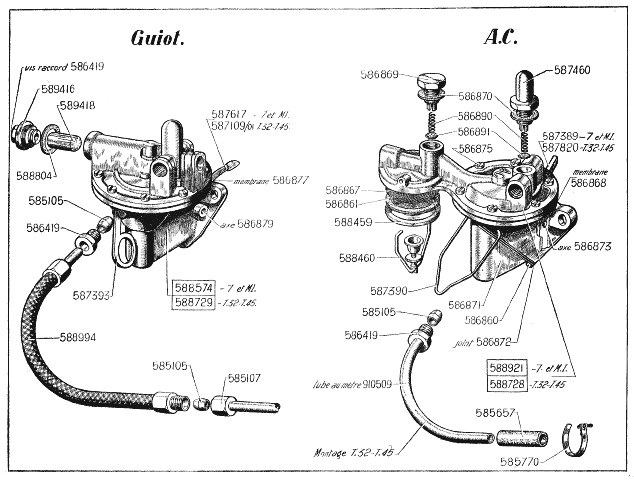 pompe 2e disposition