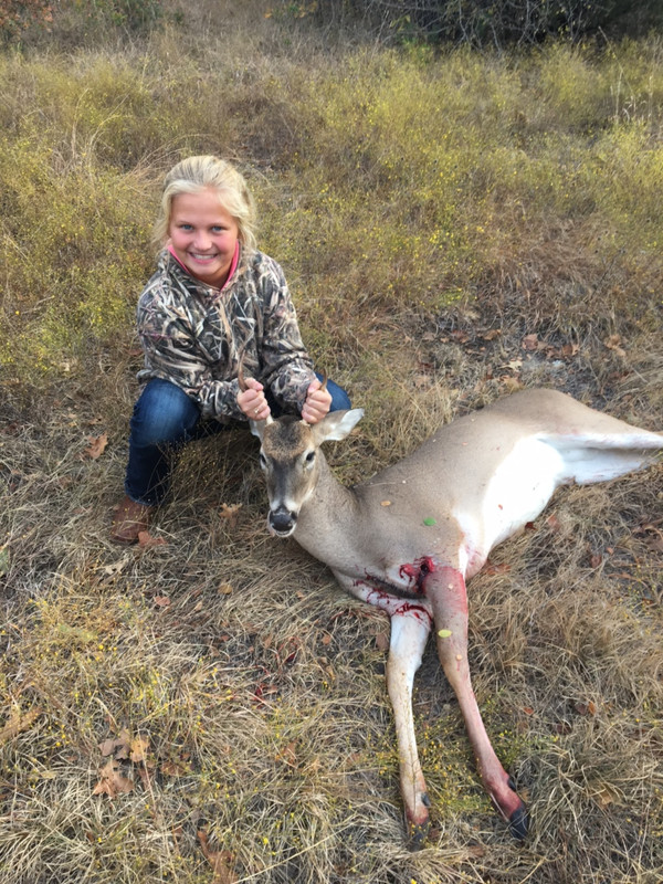 Malerie first deer hunt