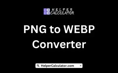 PNG to WEBP Converter