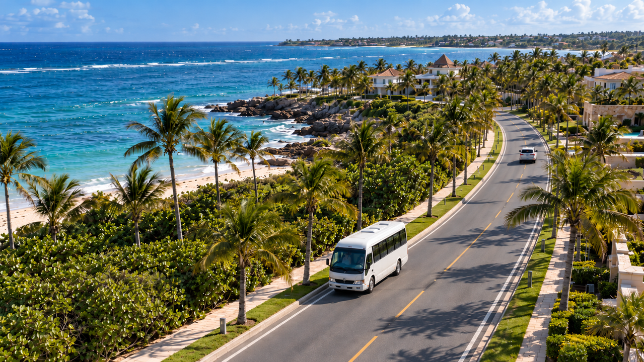Turquoise Coast resort road