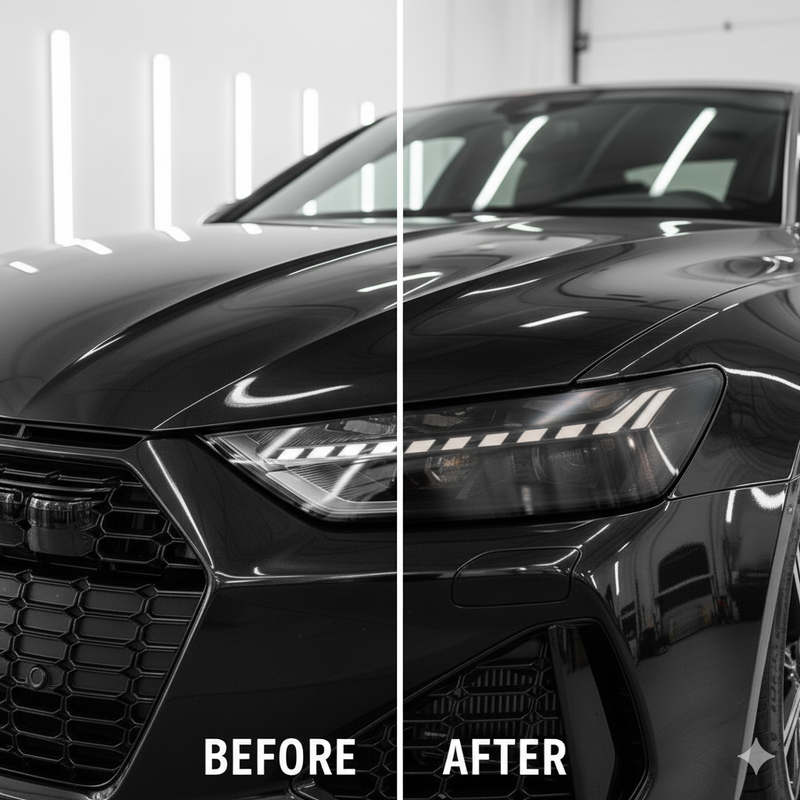 Headlight and Taillight Tint — smoked film options