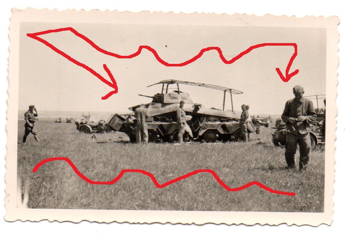 Panzerspähwagen Sd. Kfz. 232 (8-rad) Rostow Foto