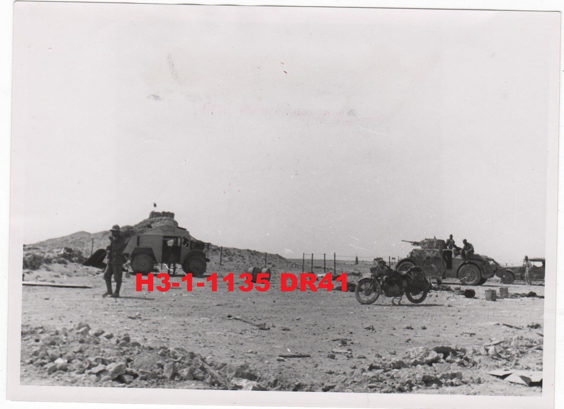 italienische Panzerspähwagen Div. ARIETE in BIR 