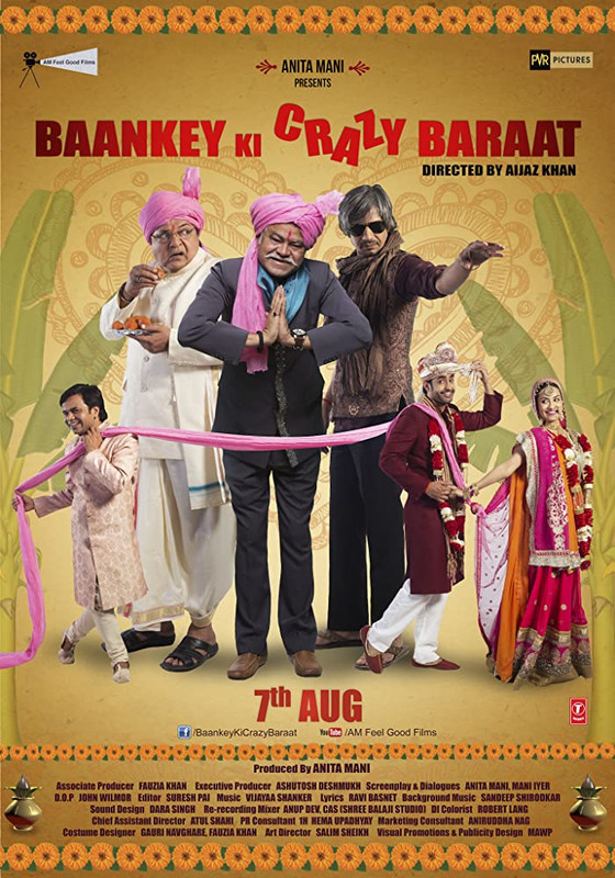 Baankey Ki Crazy Baraat (2015) Hindi 720p WEBRip 1GB Download