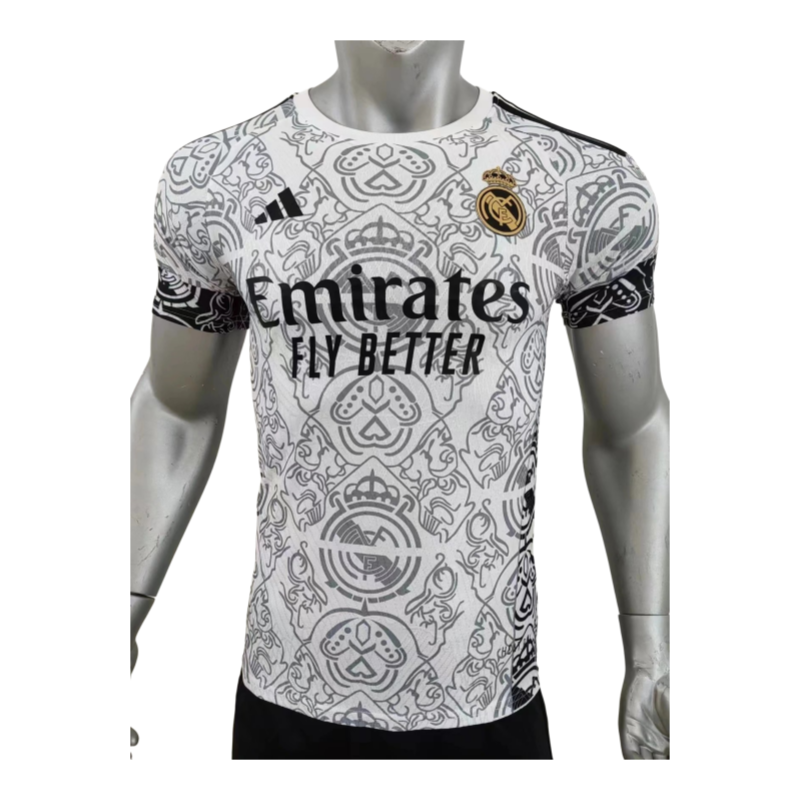 2425 White Real Madrid Special Edition Jersey Player Version