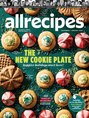 allrecipes - December 2022/January  2023