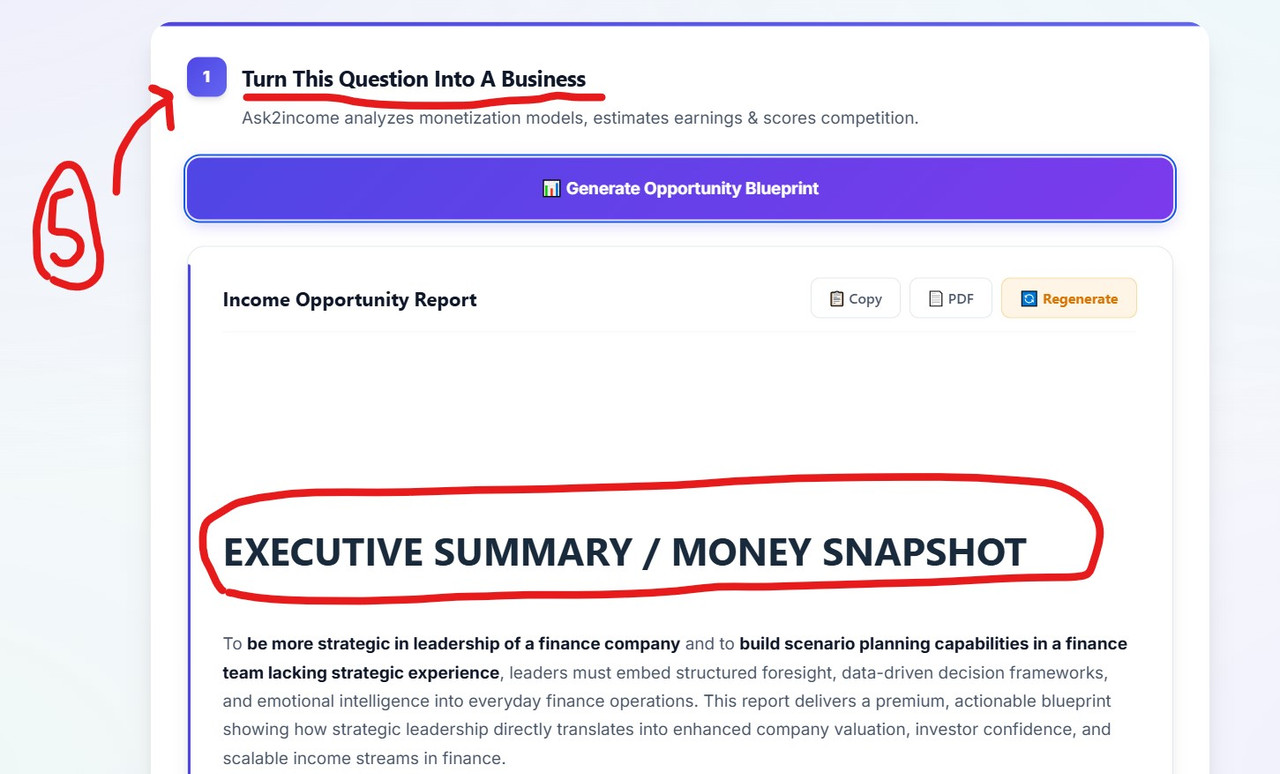 Income Report Part 1