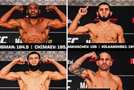 Кантар преди UFC 294: Без изненади при главните битки