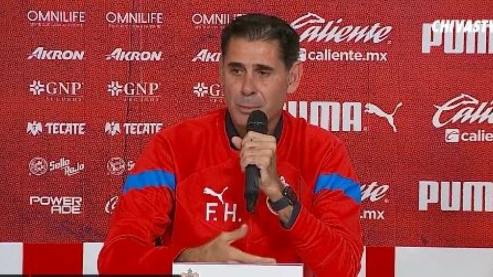 En su presentación oficial, Fernando Hierro afirma que Chivas se parecería a la selección española