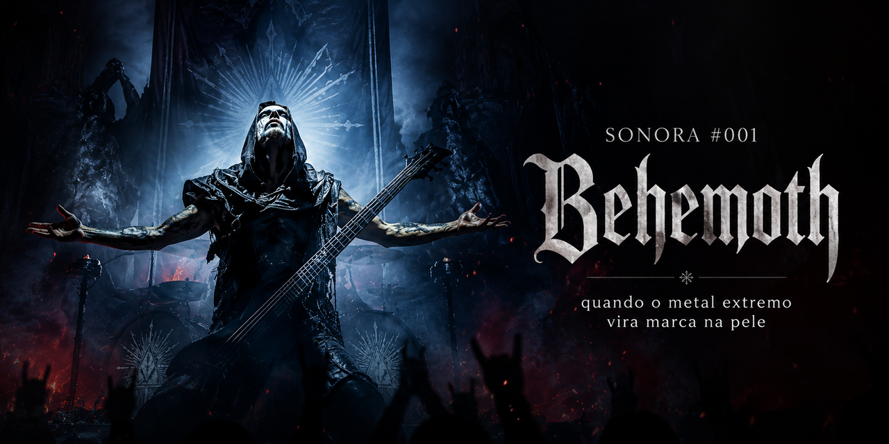 SONORA #001 — Behemoth: quando o metal extremo vira marca na pele
