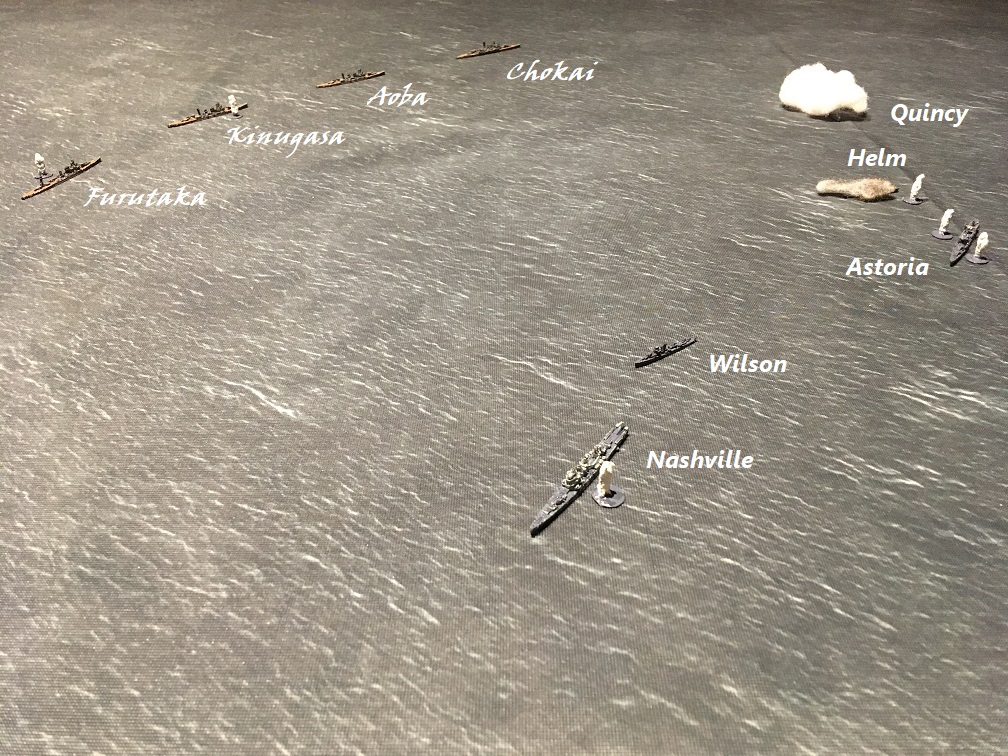 Battle of Savo Island in 1/3000: Northern Force fights back