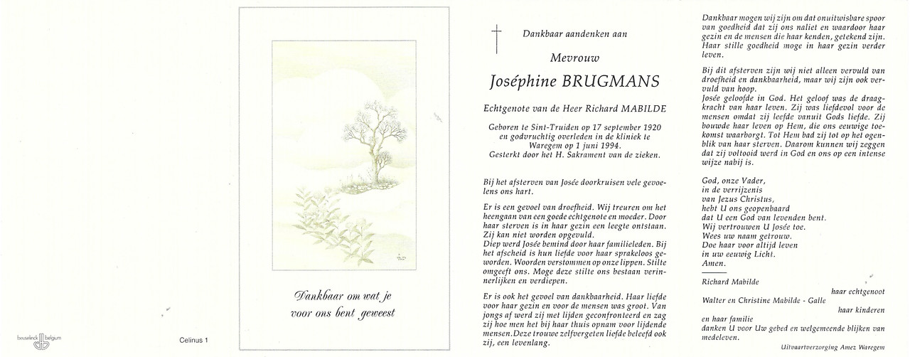 Brugmans Joséphine