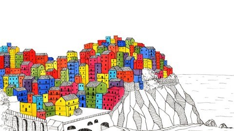 Urban Sketching: Illustrate Buildings In Fun & Colorful Way