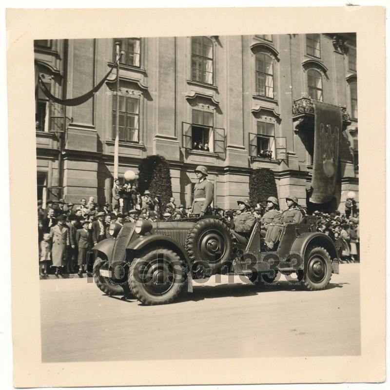 Innsbruck 1938 Adler Kübelwagen Kommandeur PKW W