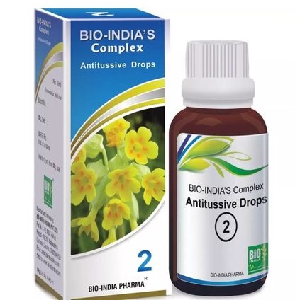 Bio India Antitussive Drops (30ml)