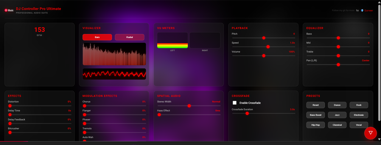 DJ Controller Interface