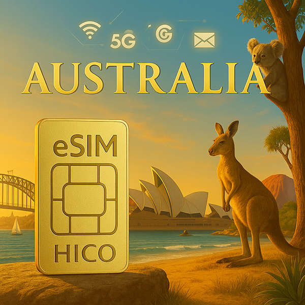 SIM Úc 14 ngày tại Hico