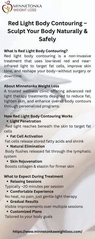 Red Light Body Contouring for Results