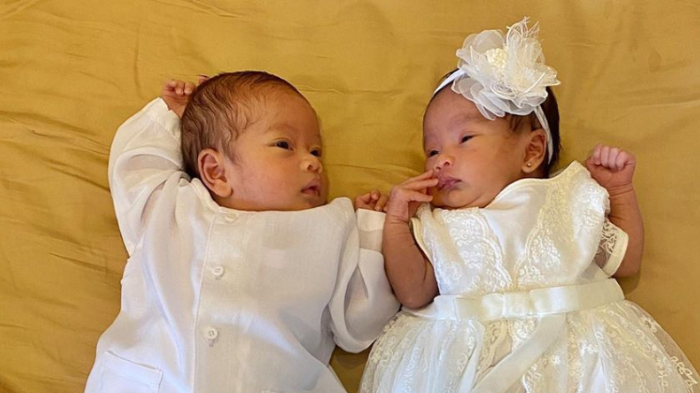 Zayn dan Zunaira, anak Syahnaz Sadiqah dan jeje Govinda