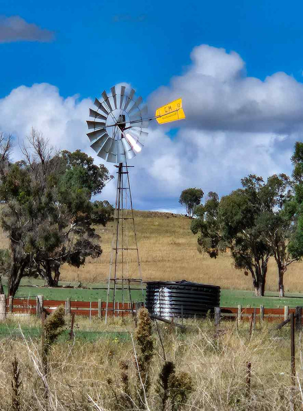 A windmill…