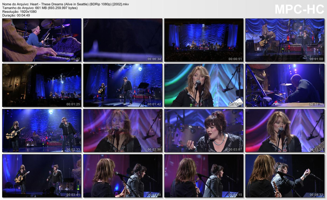 Heart - These Dreams (Alive in Seattle) (BDRip 1080p) [2002]