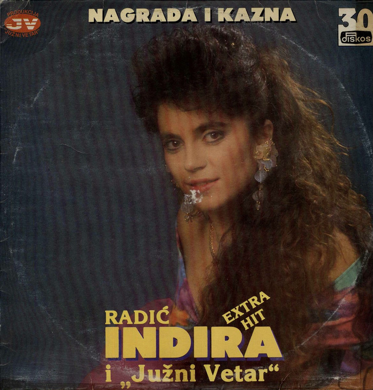 Indira Radic - 1992 - Nagrada i kazna - prednja