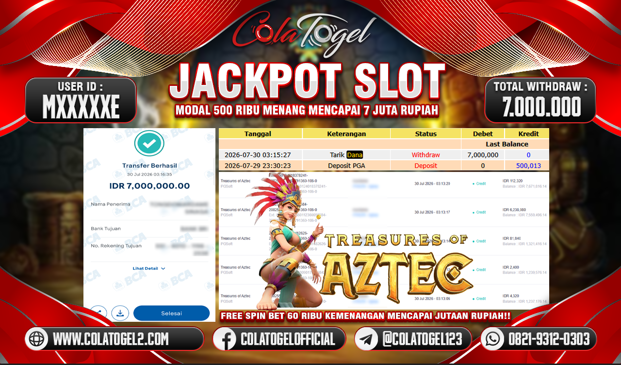 JACKPOT SLOT GACORR!!