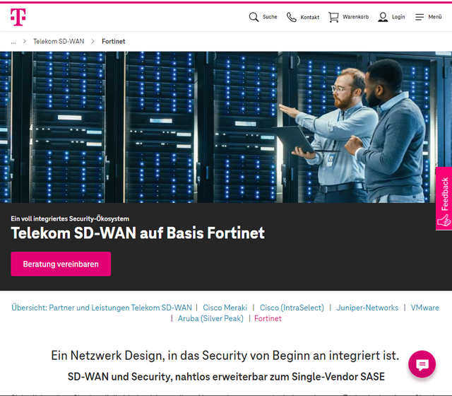 Telekom Fortinet SD-WAN