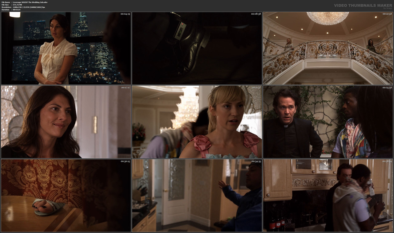 Leverage S01E07 The Wedding Job.mkv