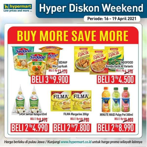Katalog Promo Hypermart 16-19 April 2021 
