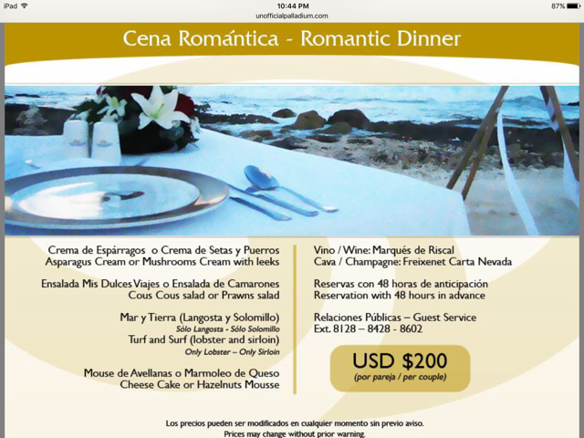 Restaurantes en Hotel Grand Palladium Riviera Maya - Foro Riviera Maya y Caribe Mexicano
