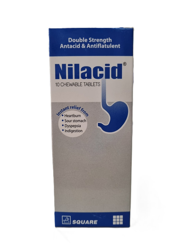 Nilacid Chewable 10S